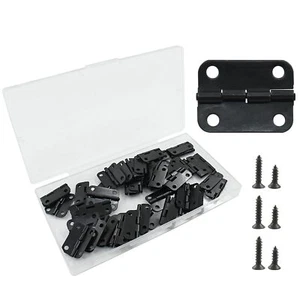 50 piezas bisagras pequeñas bisagra a tope de 1 pulgada bisagras para mini muebles - Imagen 1 de 5