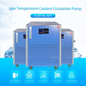 Lab 50L Cooling Chiller -40℃ Low-Temperature Cooling Liquid Circulator Pump 220V - Picture 1 of 11