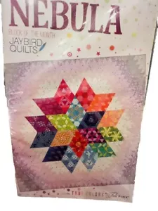 Tula Pink Nebula Quilt Kit True Colors Fabric Project Bag Jaybird BOM Finishing - Picture 1 of 8