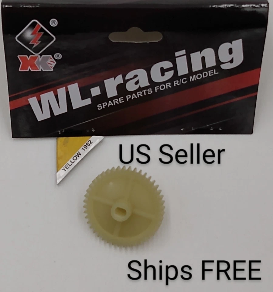 OEM 44T Reduction Spur Gear 1260 for Wltoys 124016 124017 124018 124019 RC Car