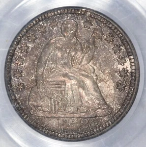 1852 Liberty Seated Half Dime PCGS MS64 Nice! #D6BI - Picture 1 of 3