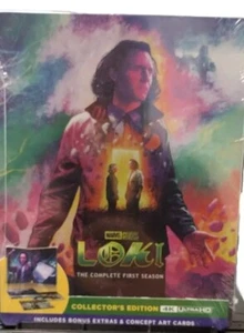 Loki: The Complete First Season 4K Ultra HD Steelbook Collectors Edition NEW! - Picture 1 of 2