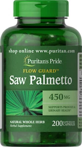 Puritan's Pride Saw Palmetto 450 mg - 200 Capsules - Picture 1 of 4