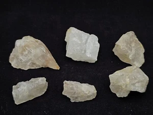 Quartz 6 pieces 275 g.  Volodarsko-Volynskoe deposit Ukraine - Picture 1 of 7