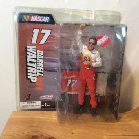 Vintage Darrell Waltrip Nascar #17 Tide Statue Action Figure Merchandise Cover