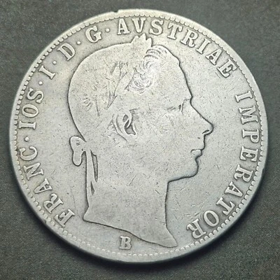 AUSTRIA florin coin 1859 - Image 1 of 2