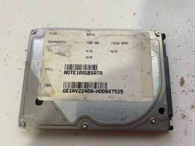 Unbranded 100GB 2.5" 7200 RPM SATA Laptop Drive Full Format - Image 1 of 4