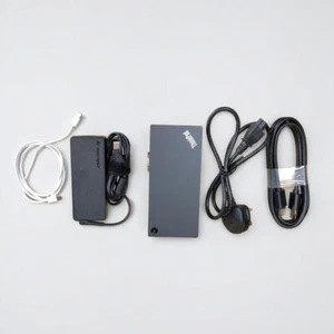 Lenovo ThinkPad USB-C Dock Type 40A9 Model DK1633 | 03X7194 | 20V 4.5A | Ready - Bild 1 von 4