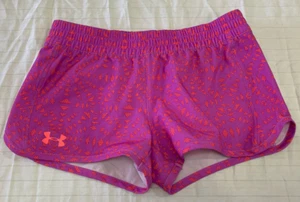 UNDER ARMOUR LOOSE HEAT GEAR GIRLS SHORTS SIZE YOUTH S - Picture 1 of 3