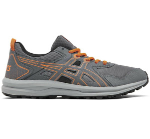 Mens Asics Trail Scout Trail Running Shoes Size 13 Grey Gray Orange 1011A663 020