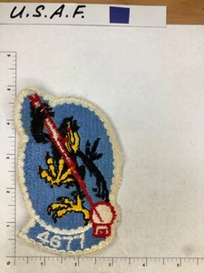VINTAGE USAF 4677° SISTEMI DI DIFESA VALUTAZIONI SQUADRONE PATCH - Foto 1 di 2