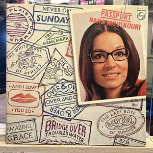 [JAZZ/POP/WORLD]~EXC LP~NANA MOUSKOURI~Passport~{Original 1976~PHILIPS]~UK IMPOR - Picture 1 of 6