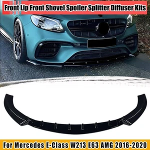 Front lippe Spoiler Splitter Diffusor Für Mercedes E-Klasse W213 E63 AMG 16-2020 - Bild 1 von 6