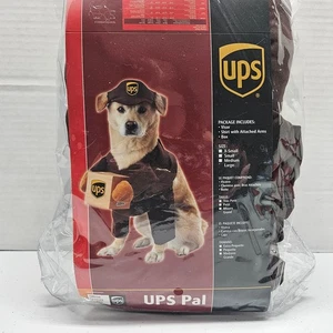 UPS PAL Delivery Shipper - Size Large - Dog Pet Outfit Box - California Costume - Picture 1 of 13