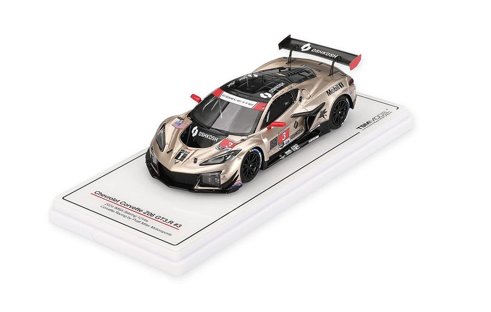 TSM Model 1:43 CHEVROLET CORVETTE Z06 GT3.R 3 PRATT MILLER IMSA 12H SEBRING 2024 - Immagine 1 di 4