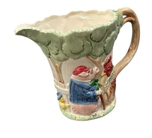 Animal Water JugFits & Floyd Pitcher Vintage 1988 1 1/4 QT Farmyard Vase  - Picture 1 of 7