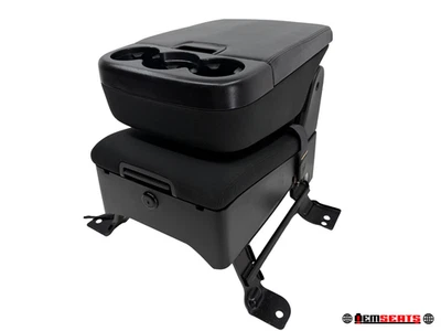 Sierra Silverado 2007-2013 consola de asiento de salto, tela con almacenamiento #3031 Foto 1 de 4