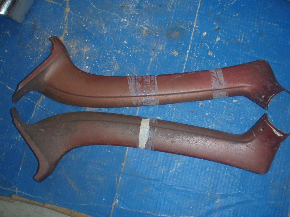 Pontiac 61 62 Catalina 1961 1962 interior un pilar parabrisas moldura bisel Foto 1 de 4