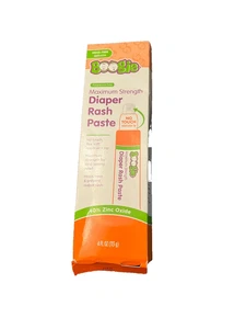 Diaper Rash Paste, Maximum Strength 40% Zinc Oxide, Mess-Free Applicator, Soo... - Picture 1 of 2