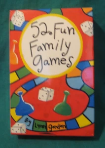 52 Fun Family Games/Cards with Entertaining Activities by Lynn Gordon - Picture 1 of 5