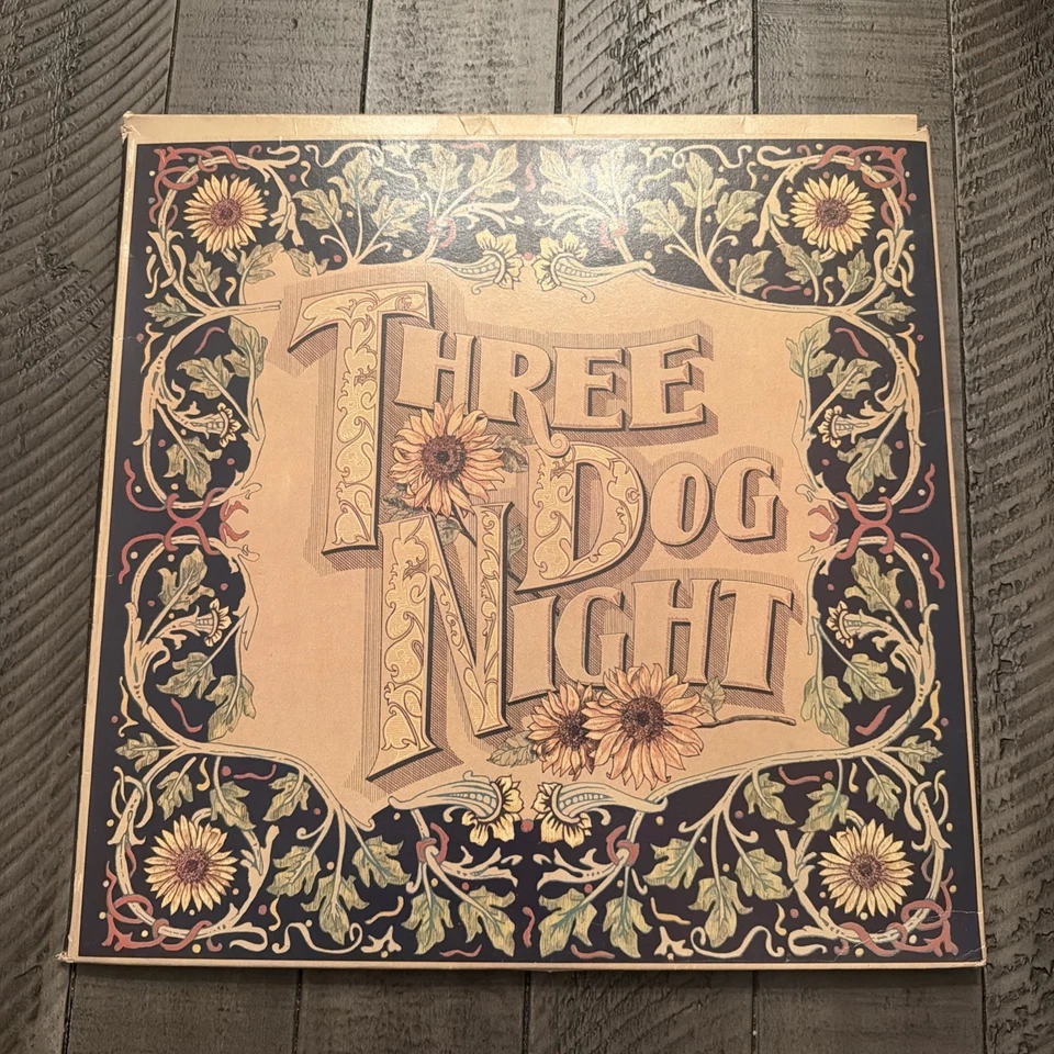 Three Dog Night Seven Separate Fools Vinyl LP with 7 Cards ABC 1972 Classic Rock - Image 1 of 4