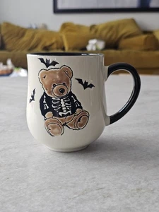 Taza de oso de Halloween espeluznante critters murciélagos lunares - Imagen 1 de 6