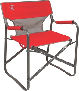 Outpost Breeze Folding Camp Chair with Cooling Mesh Back, Portable Outdoor Chair - Picture 1 of 12