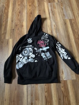 Толстовка с капюшоном молодежная Southpole XL черная графическая толстовка с капюшоном гранж - Изображение 1 из 3