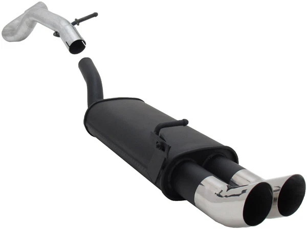 Terminale di Scarico Sportivo NOVUS 2x76 DTM per VOLKSWAGEN Golf 4 (1J) - Imagen 1 de 1