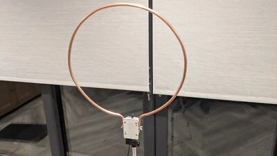 Handgefertigte Kupferschleife Upgrade für MLA-30+ (plus) aktive Empfangsantenne SDRUpgrade - Bild 1 von 4