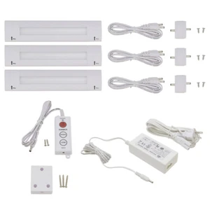 Lightkiwi V8756 Lilium 6" Cool White LED Under Cabinet Lighting - 3 Panel Kit - Picture 1 of 4