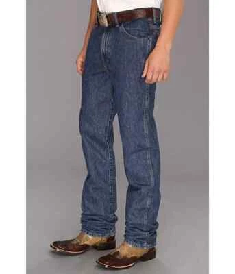 Pantalones de mezclilla Cinch para hombre etiqueta verde calce relajado tiro original pierna cónica talla 33x38 Foto 1 de 4