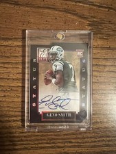 2013 Panini Elite - Status Black Die-Cut #135 Geno Smith 1/1 ROOKIE AUTO