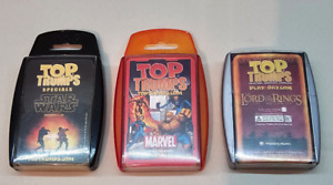 TOP TRUMPS Specials Star Wars, Marvel, Lord of The Rings BUNDLE