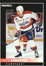 1992-93 (CAPITALS) Pinnacle French #146 Dimitri Khristich