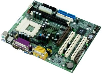 Msi Ms-6340 Ver:5 Socket 462 2x Sdram Agp Pci Cnr Matx - Image 1 of 2