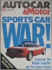 Autocar magazine 21 December 1988 featuring Ferrari Testarossa, Mazda RX-7 Turbo