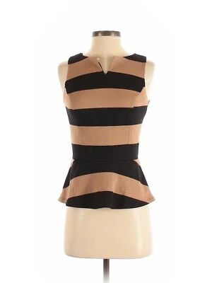 Nuevo con etiquetas Top Tinley Road para mujer marrón sin mangas XS Foto 1 de 2