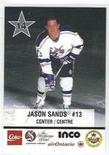 1997-98 Sudbury Wolves (OHL) Jason Sands