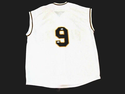 BILL MAZEROSKI HOF 01 PITTSBURGH PIRATES SIGNED AUTO VINTAGE JERSEY VEST JSA  - Image 1 of 3