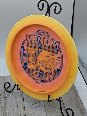 New Discraft 2023 Barela TS ESP VENOM Driver Golf Disc 167-169g FLAG Stamp  - Image 1 of 4