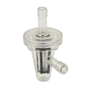 Clear 90 Degree Fuel Filter for 5/16 8mm Hose Quad Scooter MX Motorcycle - Picture 1 of 12