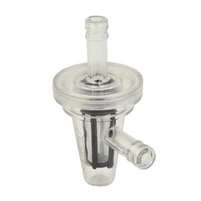 Clear 90 Degree Fuel Filter for 5/16 8mm Hose Quad Scooter MX Motorcycle - Image 1 of 4