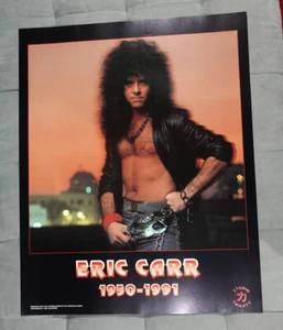 Póster litografía edición limitada Eric Carr KISS 1950 1991 - Imagen 1 de 1