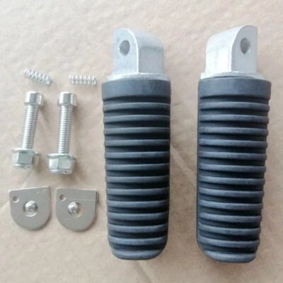 Rear Foot Pegs Footrest For Yamaha FZX250 Zeal FZX750 86-98 XP500 TMAX 500 01-11 - Image 1 of 2