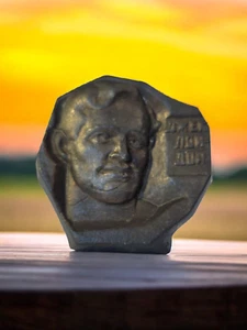 Busto de Jack London, busto de Jack London, hogar de literatura clásica vintage - Imagen 1 de 9