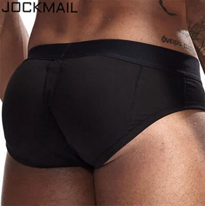 JOCKMAIL Herren Boxershorts atmungsaktiv Baumwolle Unterwäsche gepolstert Hüftheben Shorts~ - Bild 1 von 10