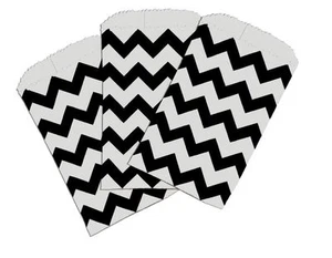 200 Black Kraft Mini 3x5 Inch Bags, Itty bitty Goody Paper Bags,Party Favor Bags - Picture 1 of 3