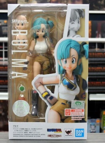Bandai Tamashii S.H.Figuarts SHF Dragon Ball Z Bulma Action Figure New In Hand Cover