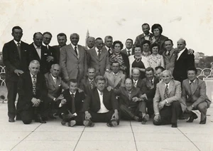 B1 - Foto Photo Fotografia Anni 80 - Animata Gruppo Vista Torrazzo Cremona - Foto 1 di 1